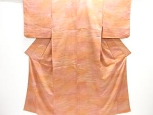 波模様小紋着物